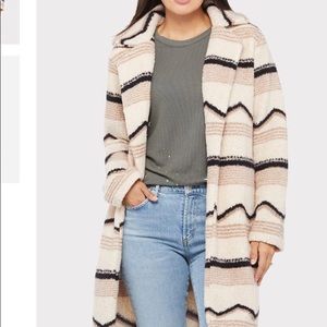 Long Sherpa cardigan